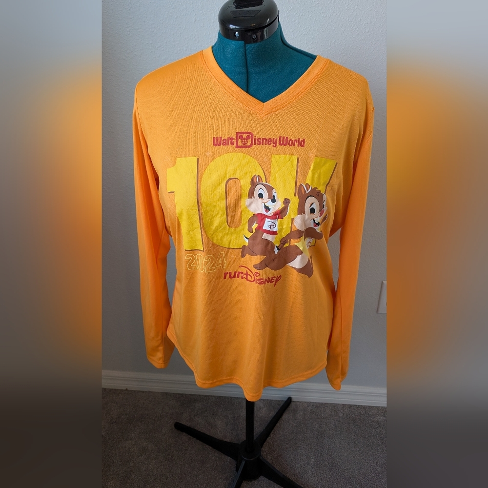 Run Disney 10k Chip and Dale 2024 Marathon weekend shirt XL